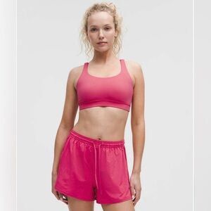 lululemon athletica, energy bra (b/c), raspberry coulis (size 6)